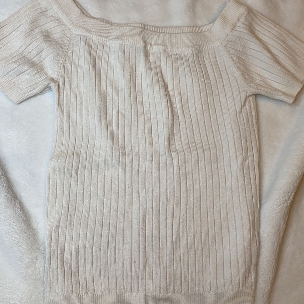 Forever 21 White Crop Top